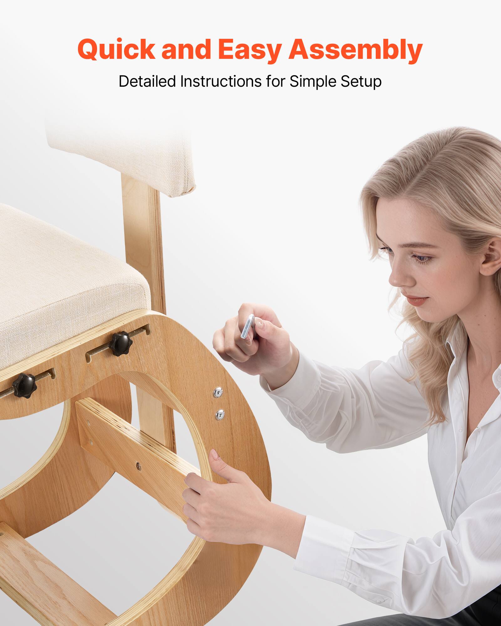 Quick and Easy Assembly  
Detailed Instructions for Simple Setup