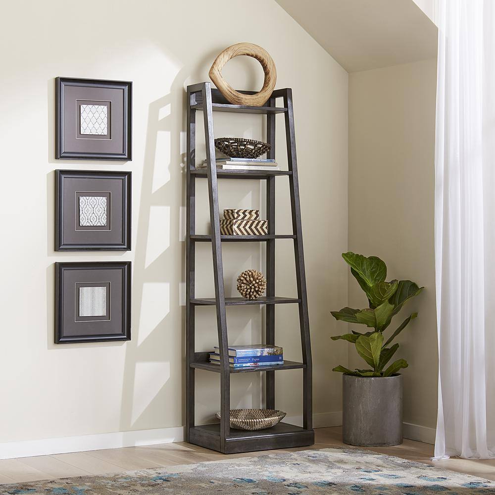 Back. Liberty Furniture Industries - Mill Creek Wall Pier in Brown Color - Brown.