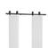 Alt View 5. VEVOR - Bi-Folding Sliding Barn Door Hardware Track Kit, 60" Top Mount Track Kit, Slide Smoothly & Quietly, Easy to Install - Black.