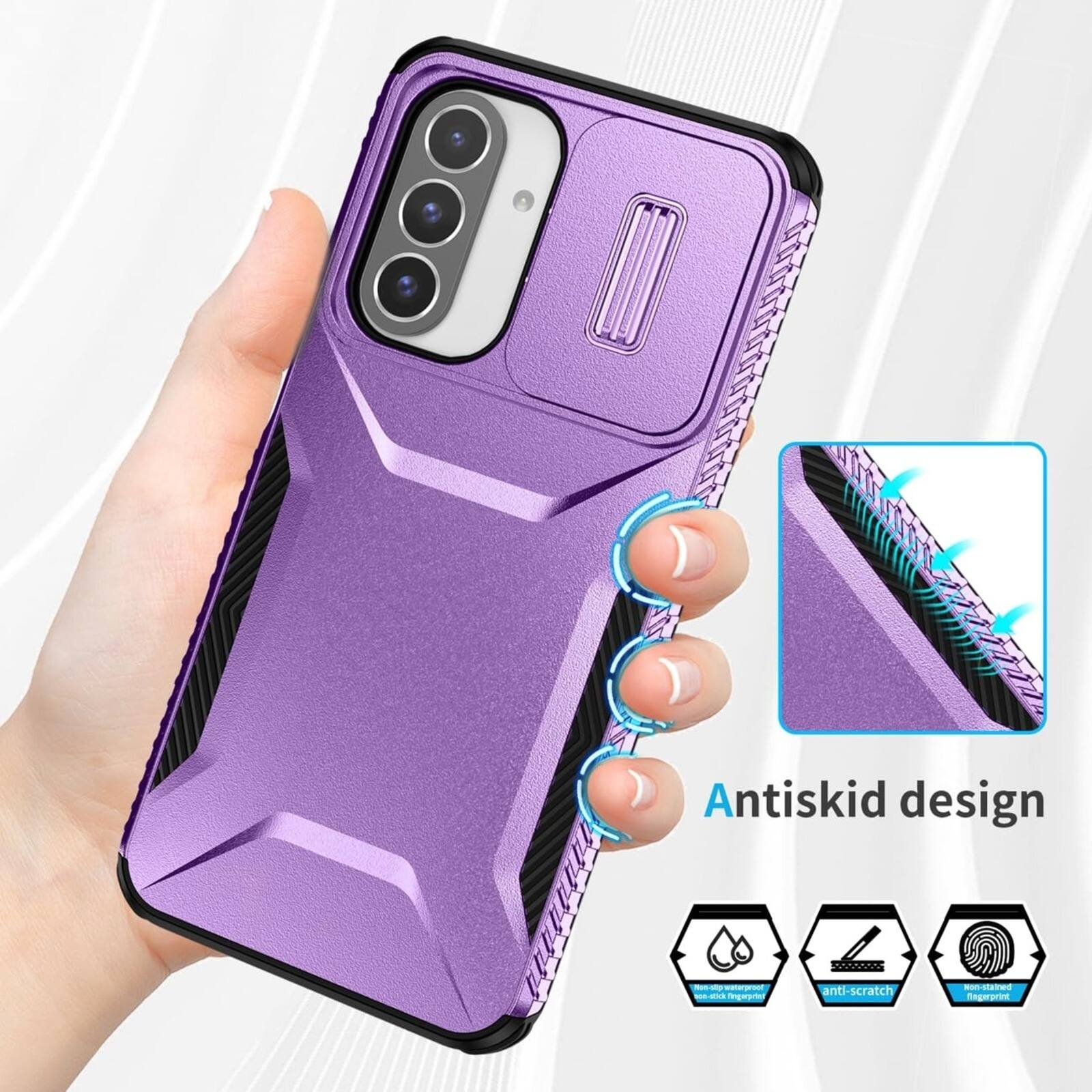 Antiskid design  
Nut-stip 100% on-stick fingerprie  
anti-scratch  
Non-stained Regerprint