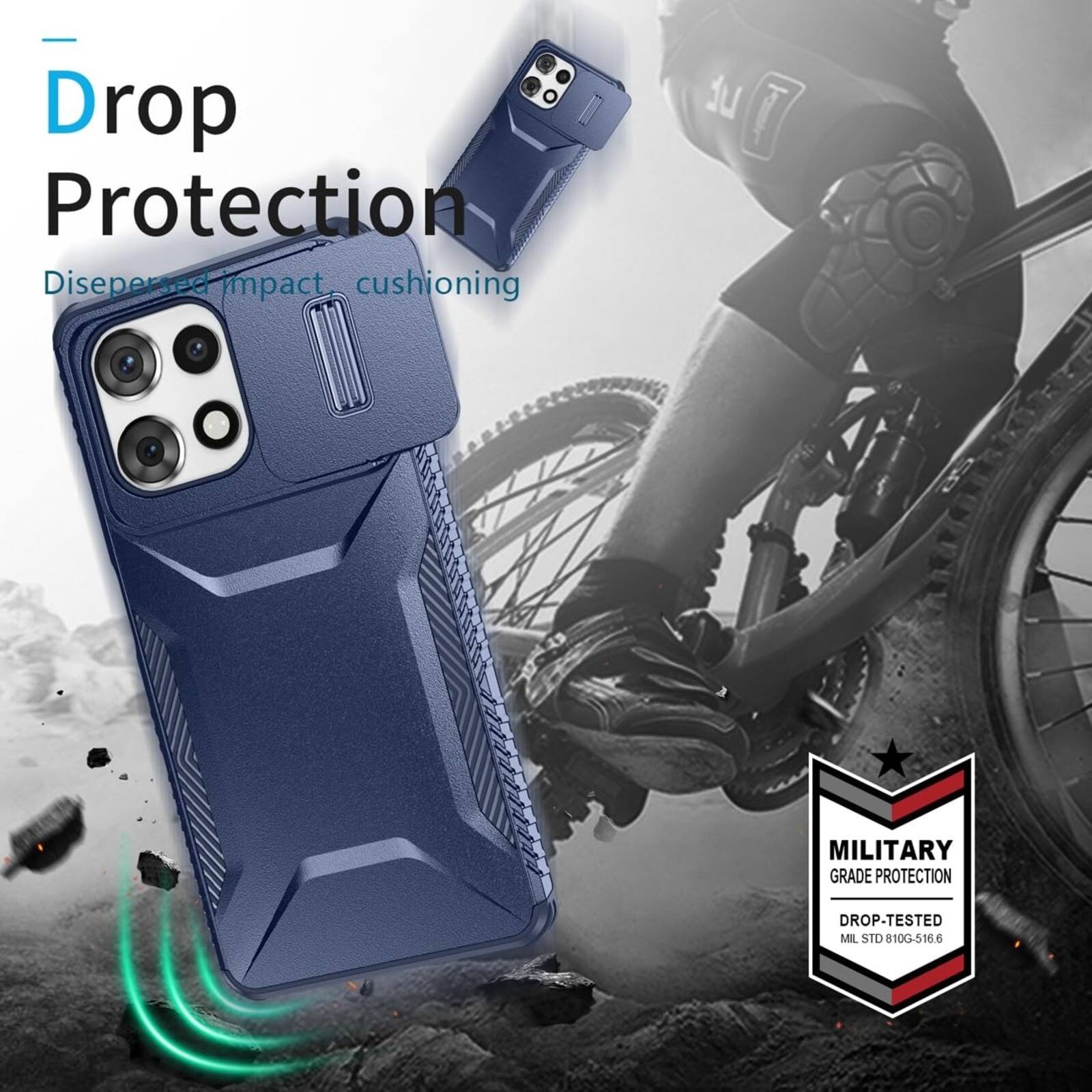 Drop Protection  
Dispersed impact cushioning

14  
MILITARY GRADE PROTECTION  
DROP-TESTED MIL STD 810G-516.6