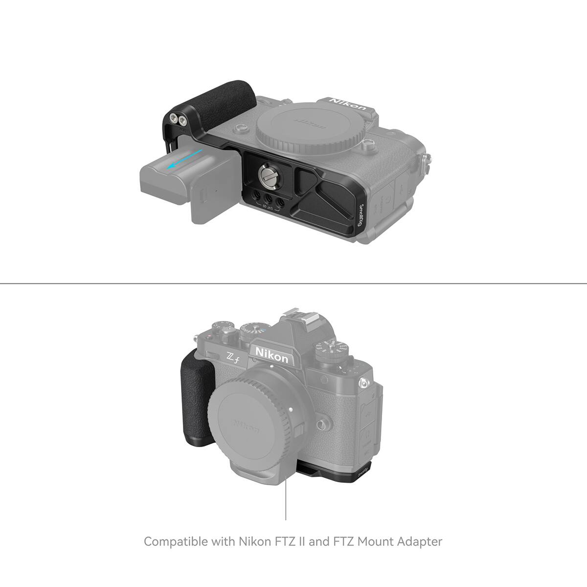 Mkon SshAn Sevlnio I f t Nikon eiton Compatible with Nikon FTZ II and FTZ Mount Adapter