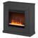 Alt View 14. Camden&Wells - Santos Crystal Fireplace - Charcoal Gray.