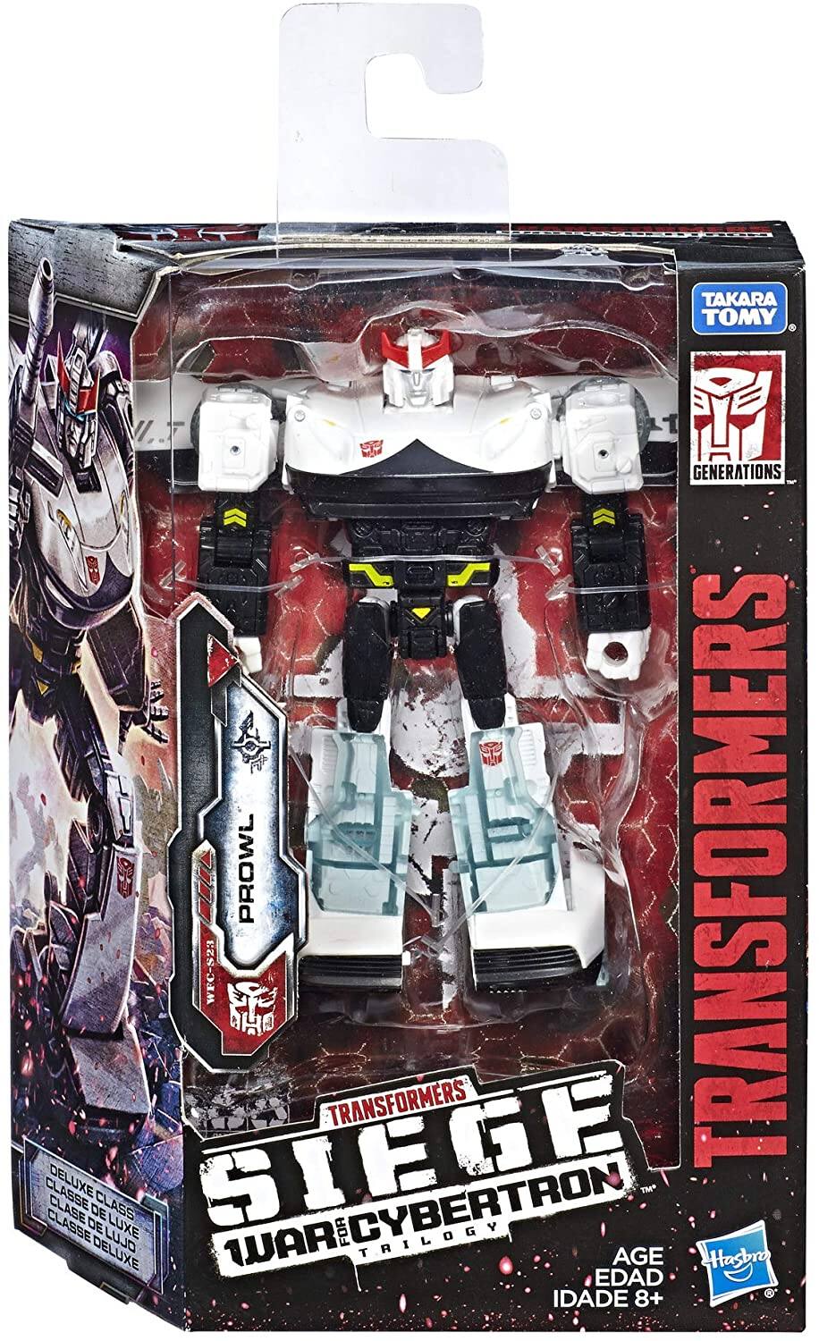 TAKARA TOMY GENERATIONS 1 JAA PBLIE PROWL TRANSFORMERS WFC-S21 H TRANSFORMERS CLASSE DELUXE DE CLASS LUXE SIEGE FOR CYBERTRON DELUXE WAR TRILOGY AGE EDAD IDADE 8+