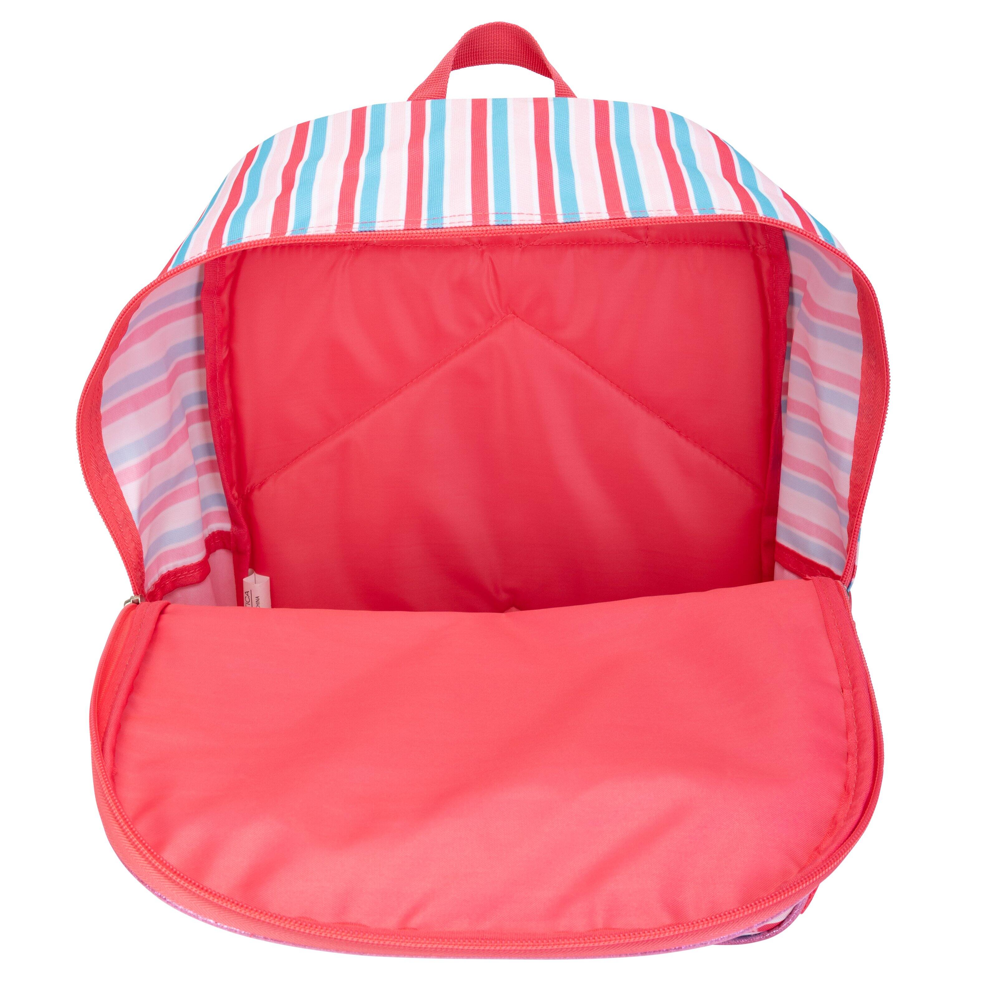 Alt View 3. Nautica - Nautica 16" Back to Basics Kids Backpack with Cushioned Back and Shoulder Straps | Clawdia - Clawdia.