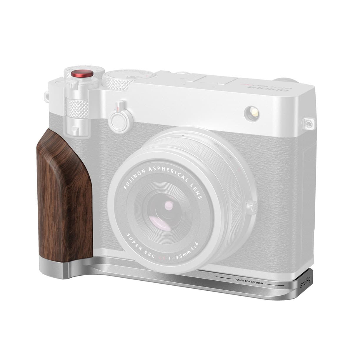 Smallrig - L-Shape Mount Plate with Wooden Handle for Fujifilm GFX100RF Camera, Silver price history on PriceWatchPro