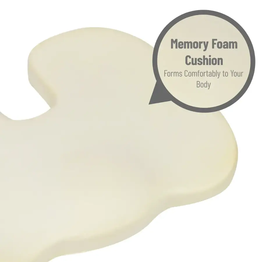 Memory Foam Cushion Forms Comfortably to Your Body