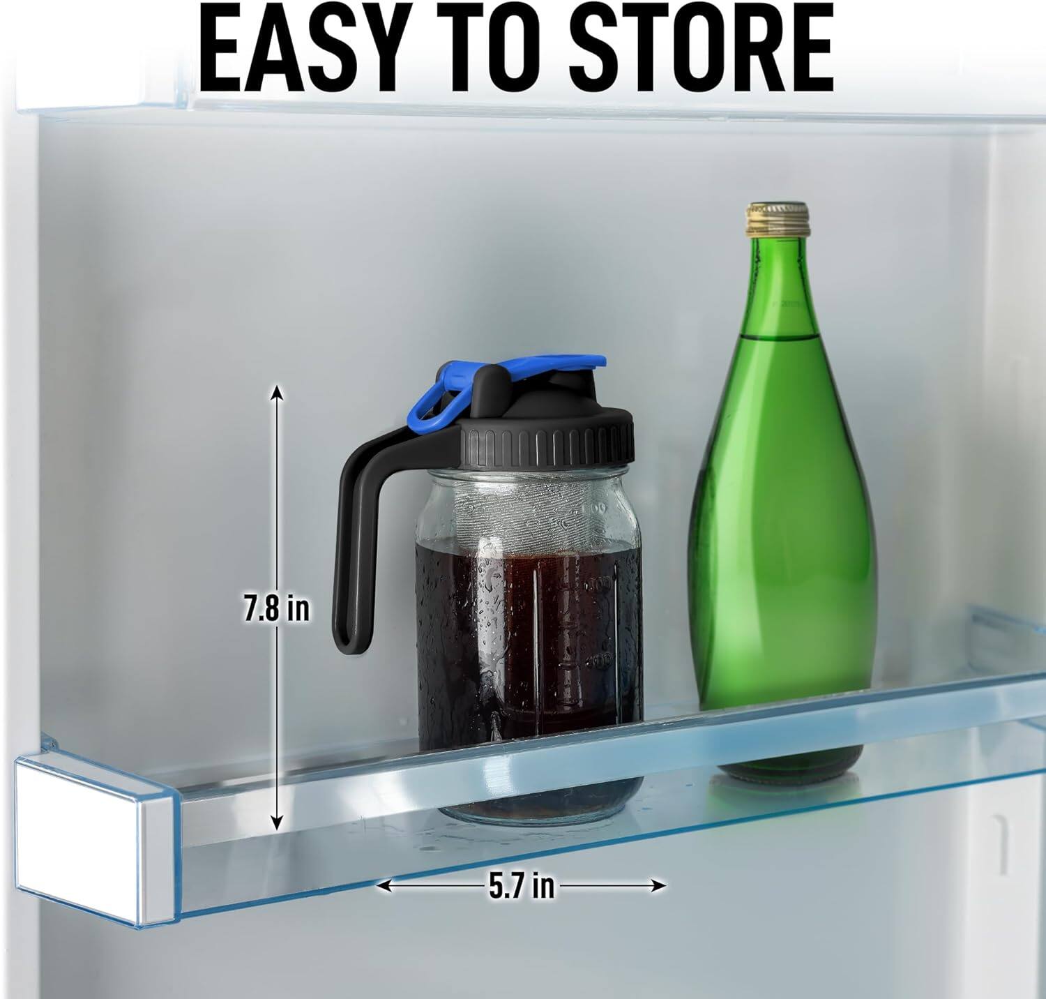 EASY TO STORE

7.8 in

5.7 in