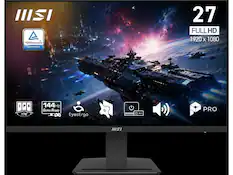 MSI TVRheinland CERTIFIED 27 FULLHD 1920 x 1080 IPS 178° 144Hz Game Ready EyesErgo PRO