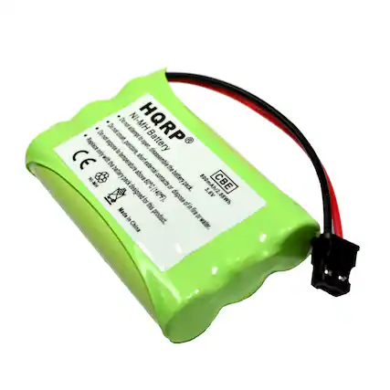 HQRP
Ni-MH Battery
Do not expose to temperature above 60°C (140°F).
Do not puncture, short, disassemble or dispose of in fire or water.
Replace only with the battery pack designed for this product.
Made in China
