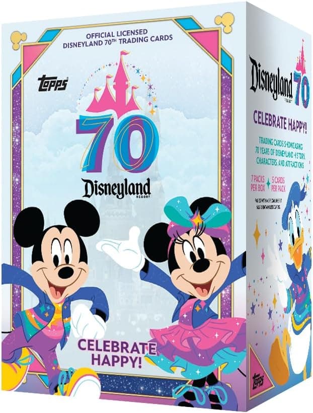 2025 Topps Disneyland 70th Anniversary Value Blaster Box price history on PriceWatchPro
