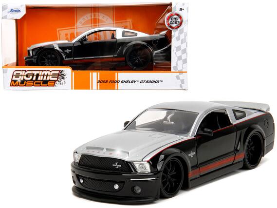 Jada
BIGTIME MUSCLE
2008 FORD SHELBY® GT-500KR™
DIE-CAST
8+