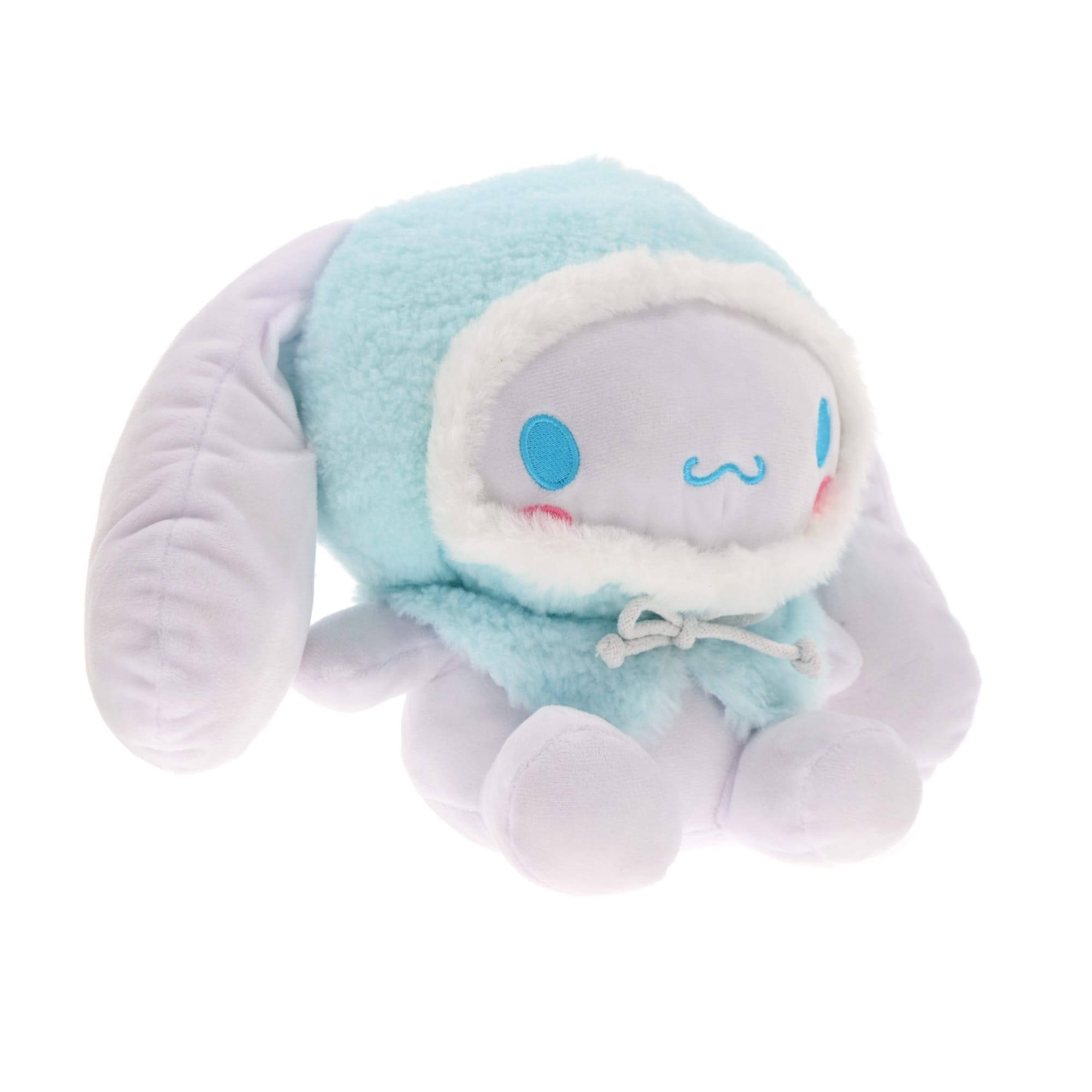 Alt View 1. Hello Kitty - Sanrio Cinnamaroll in Snow Coat 9.5 Inch Collector Plush - White.