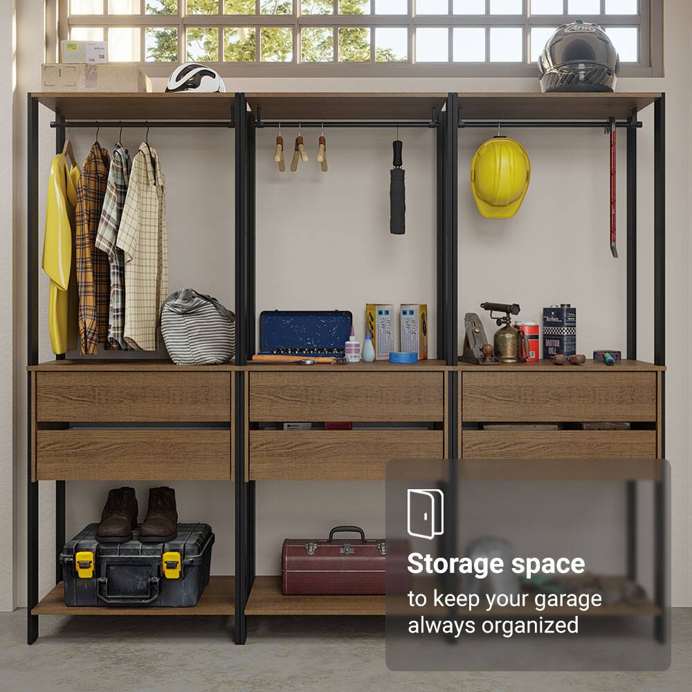Storage space to keep your garage always organized