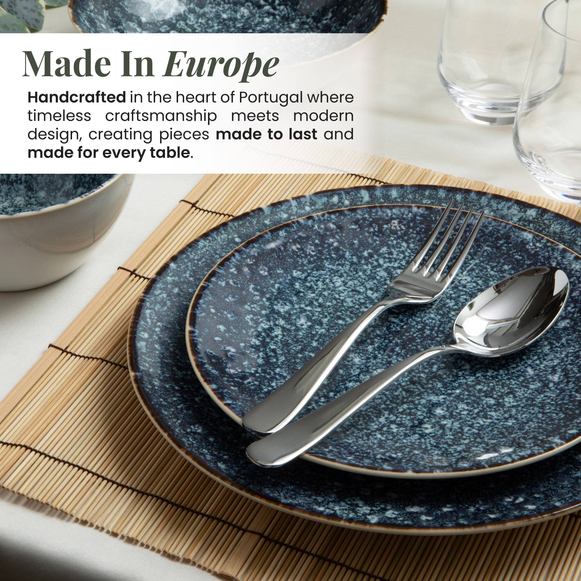 Made In Europe

Handcrafted in the heart of Portugal where timeless craftsmanship meets modern design, creating pieces made to last and made for every table.