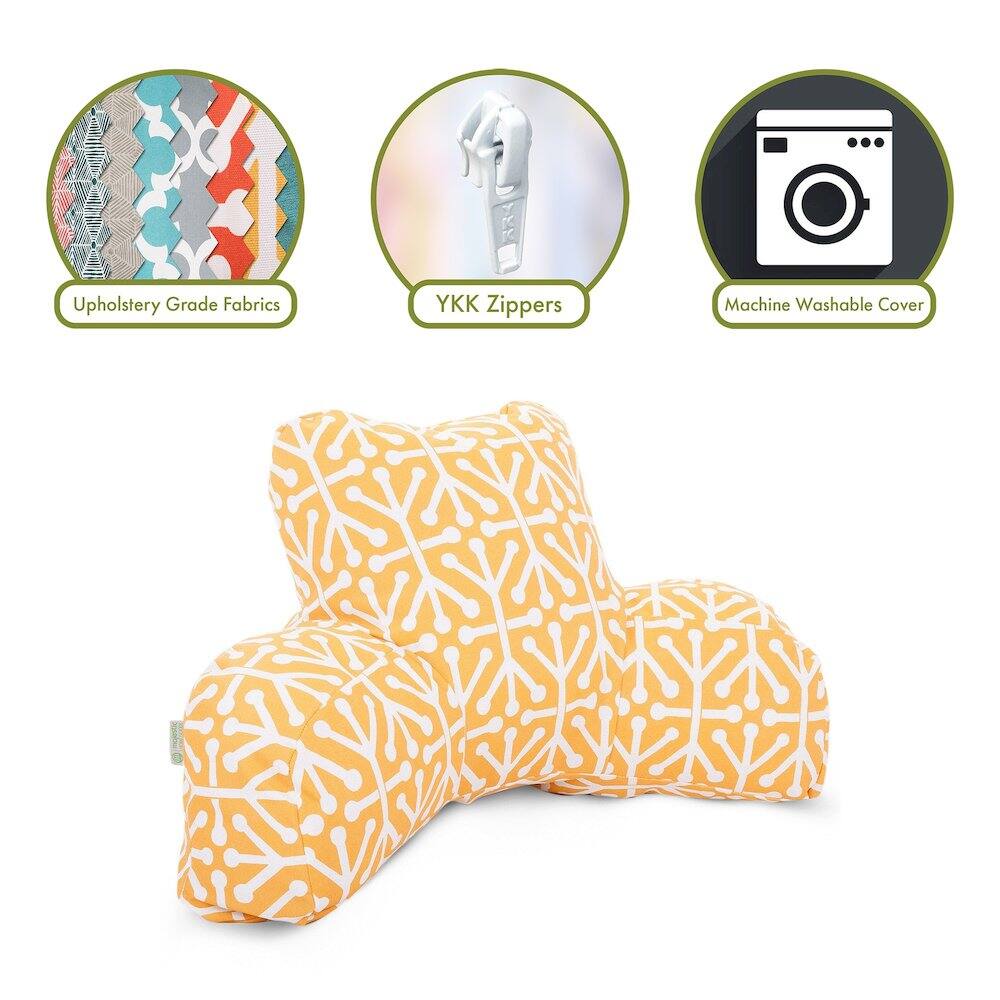 - Upholstery Grade Fabrics
- YKK Zippers
- Machine Washable Cover