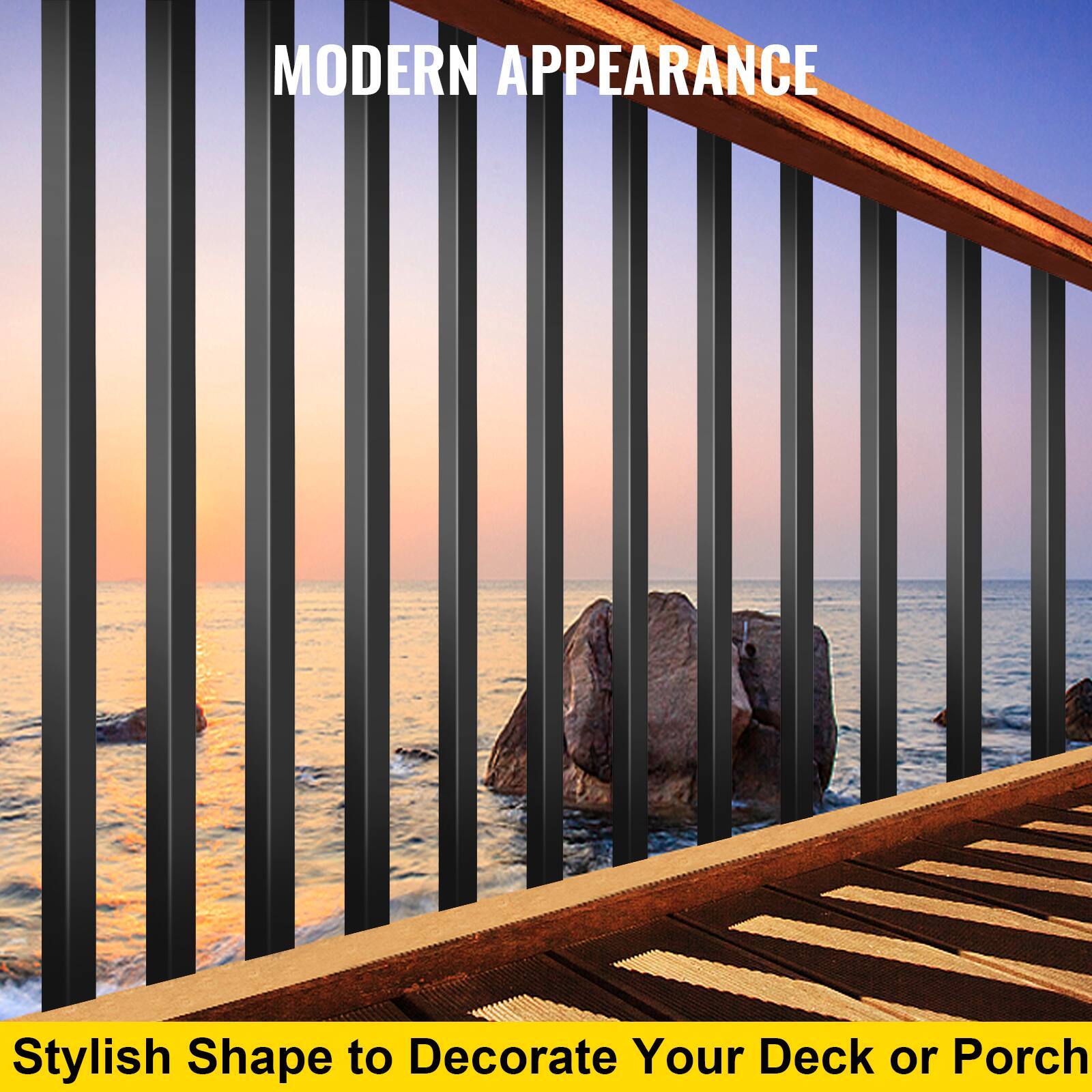 MODERN APPEARANCE

Stylish Shape to Decorate Your Deck or Porch