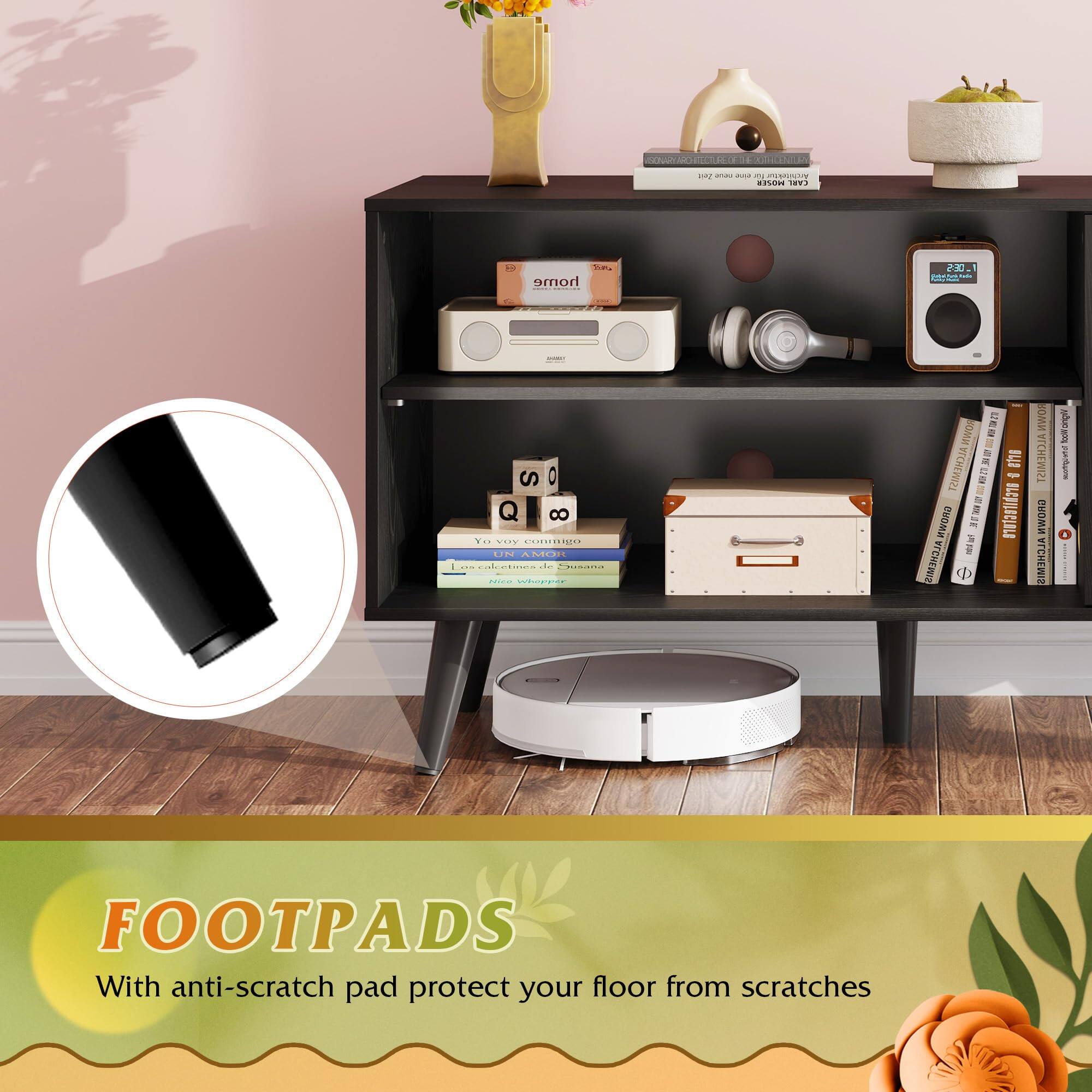 FOOTPADS  
With anti-scratch pad protect your floor from scratches