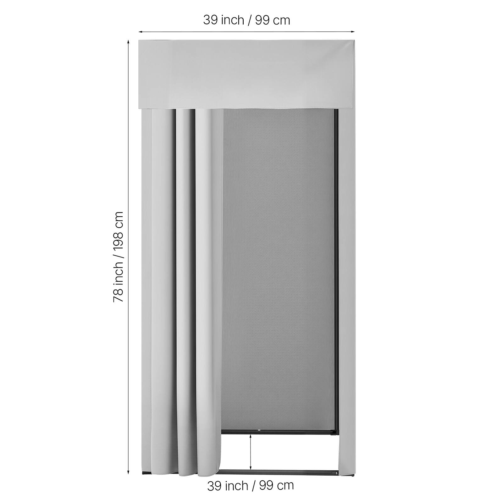 39 inch / 99 cm  
78 inch / 198 cm  
39 inch / 99 cm