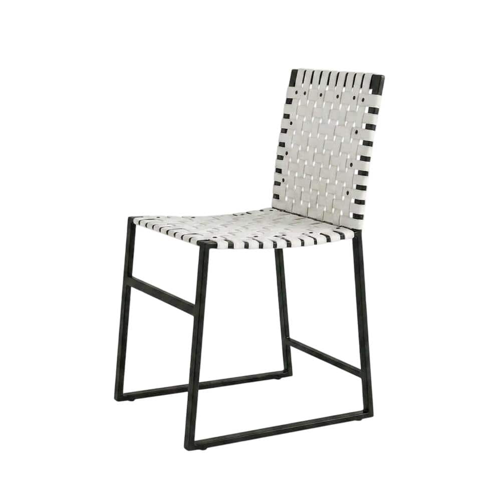 Butler Specialty - Urban Woven Leather Side Chair - White price history on PriceWatchPro