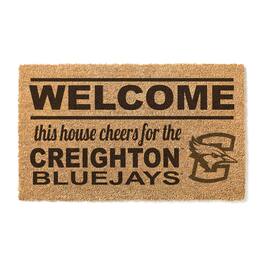 Jardine - Creighton Bluejays 18" x 30" Welcome Doormat - Brown