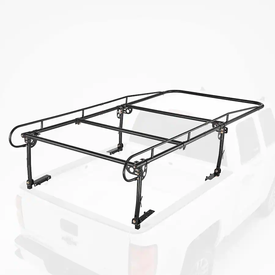 Over Cab Material Racks VEVOR Truck Ladder Rack 1500LBS Capacity Universal Over Cab Trucks Bed ...