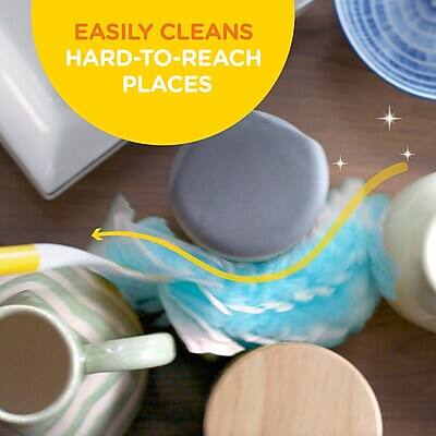 EASILY CLEANS HARD-TO-REACH PLACES