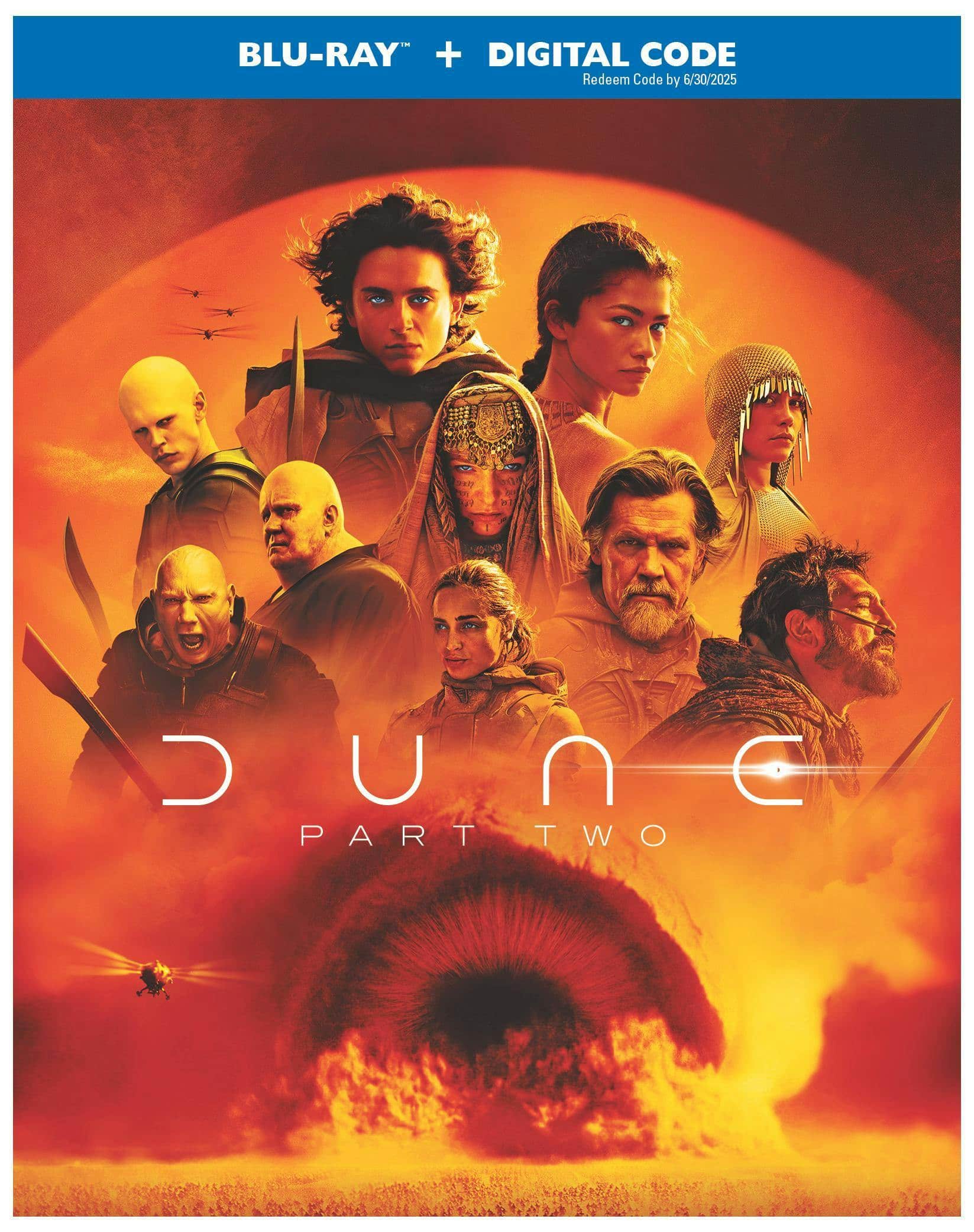 Dune: Part Two (Blu-ray + Digital) [Blu-ray]