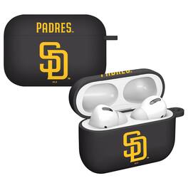 Artinian - San Diego Padres AirPods Pro Silicone Case Cover - Black