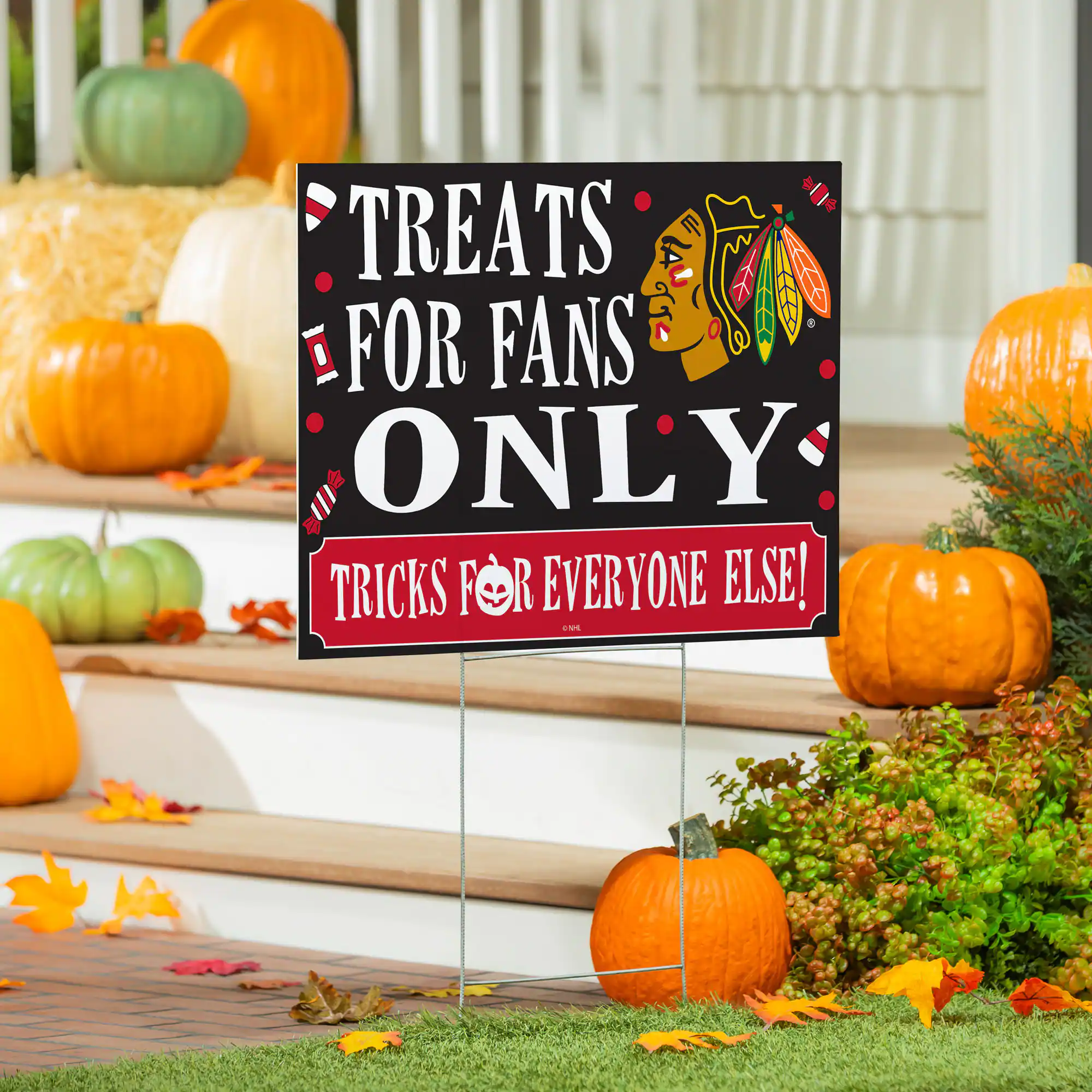 TREATS FOR FANS ONLY  
TRICKS FOR EVERYONE ELSE!