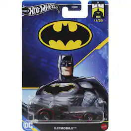 Mattel - HRW26 Hot Wheels Batman Batmobile - Black