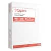 Staples
Card Stock Paper
Papier à cartes
110 lb 250 8½ x 11 in (po)
199 g/m² Sheets - Feuilles
216 mm x 279 mm
Acid Free
Sans Acide