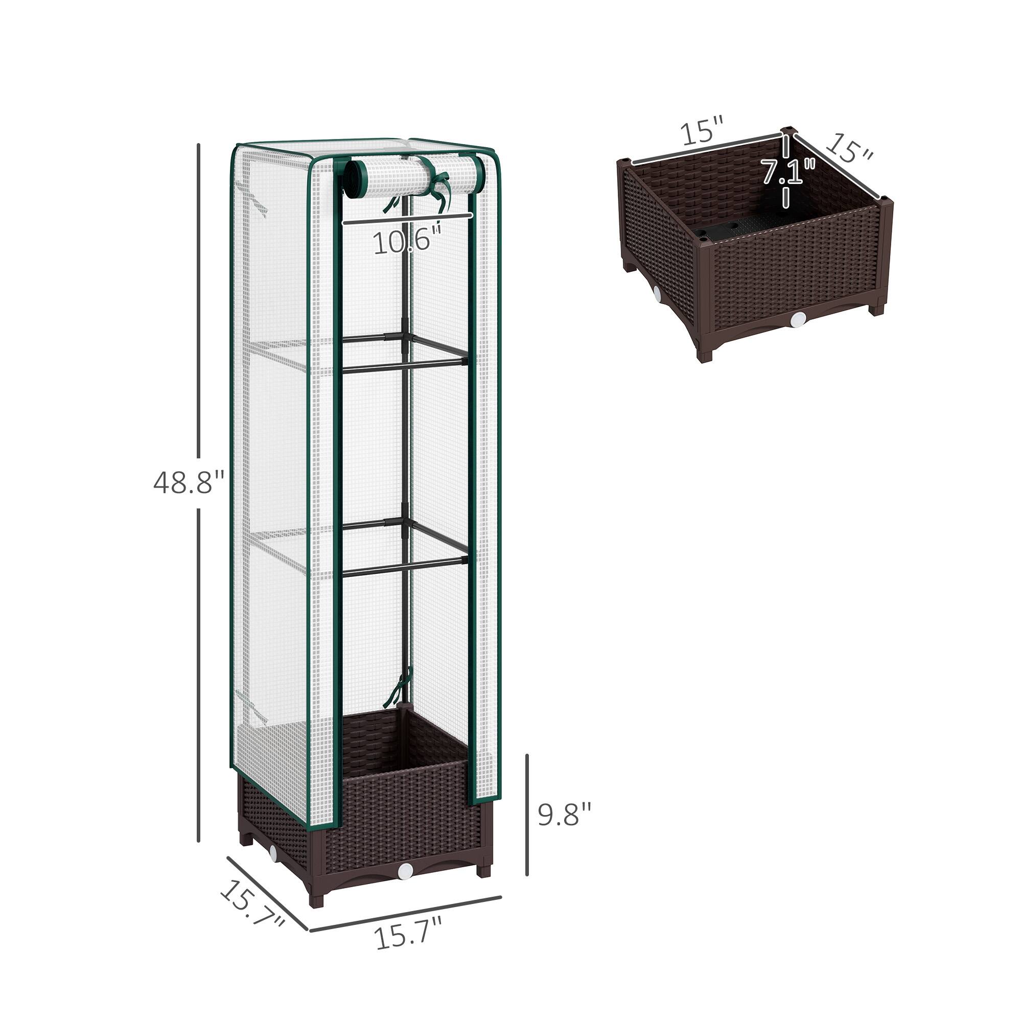 10.6", 15", 7.1", 48.8", 9.8", 15.7", 15.7"