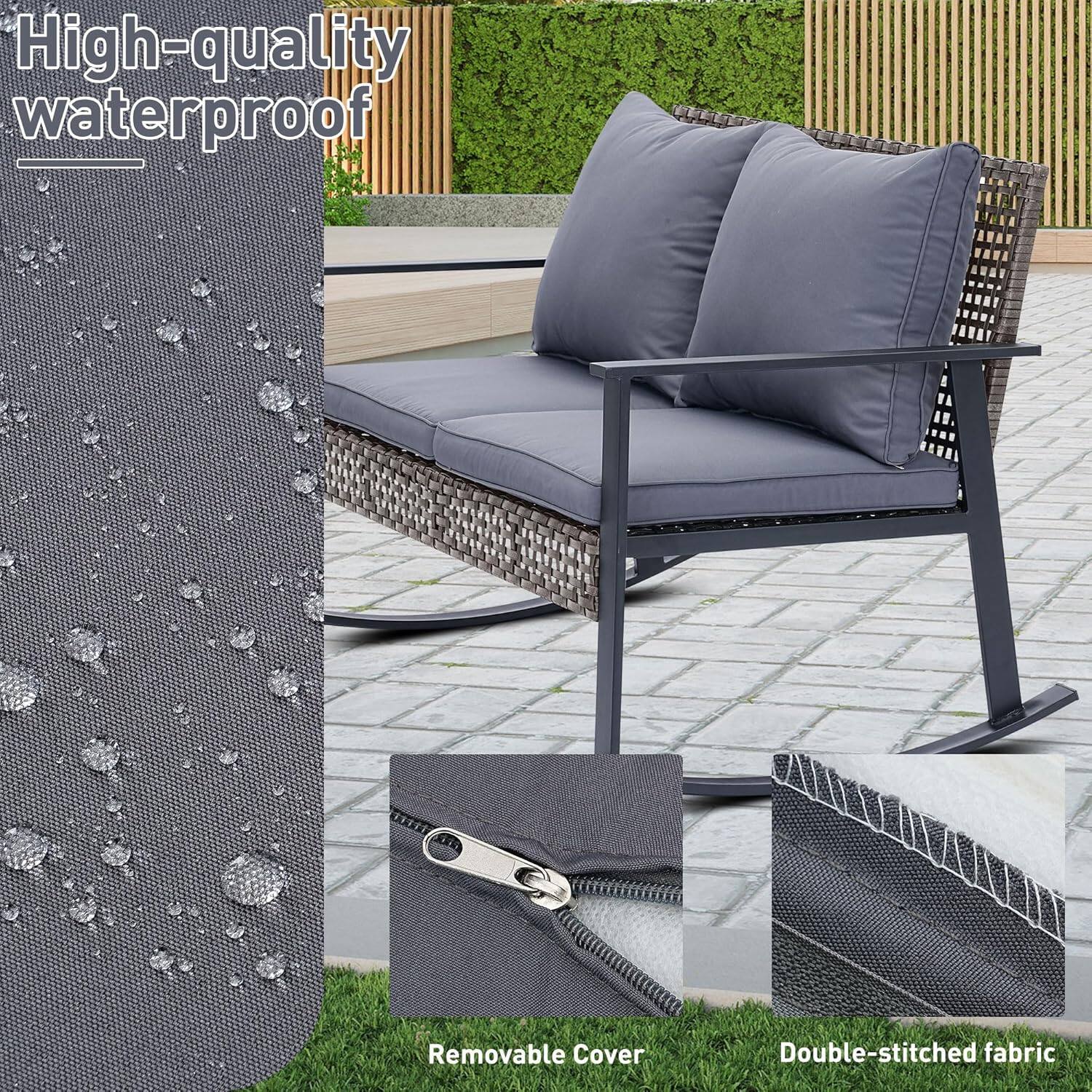 High-quality waterproof Removable Cover Double-stitched fabric