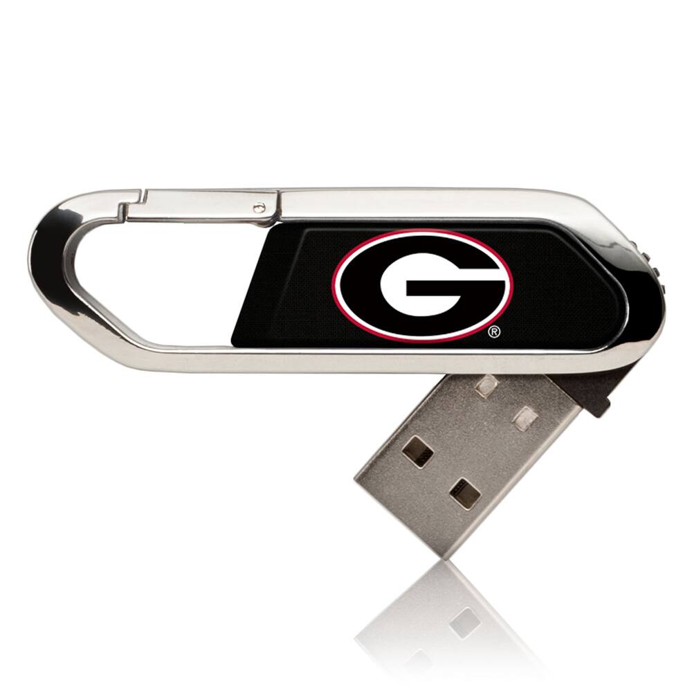 Front. Keyscaper - Georgia Bulldogs 16GB Clip USB Flash Drive - Multicolor.