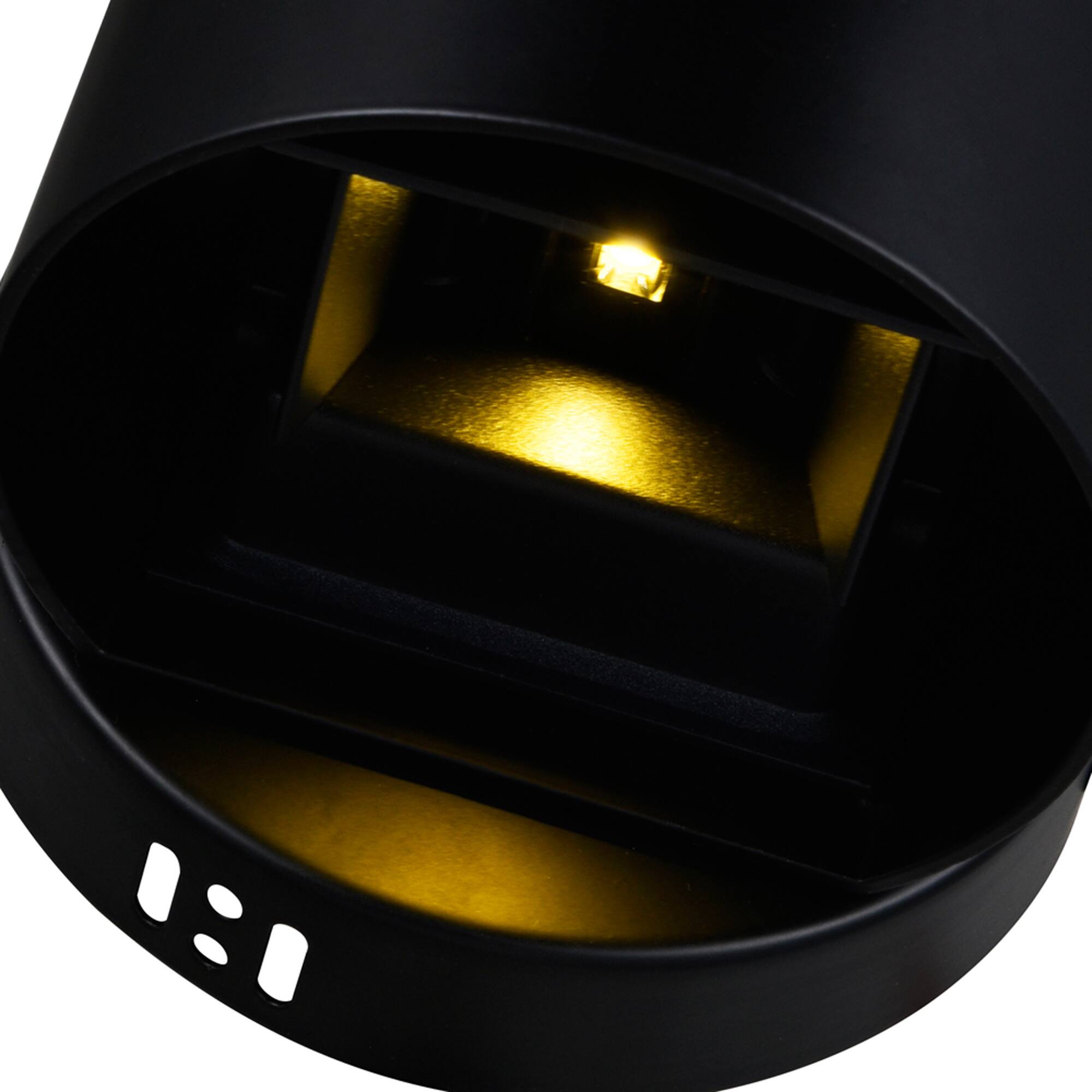 Alt View 2. CWI Lighting - Lilliana LED Wall Sconce With Black Finish - Black.