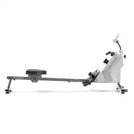 Sunny Health & Fitness - Smart Compact Magnetic Rowing Machine - Gray