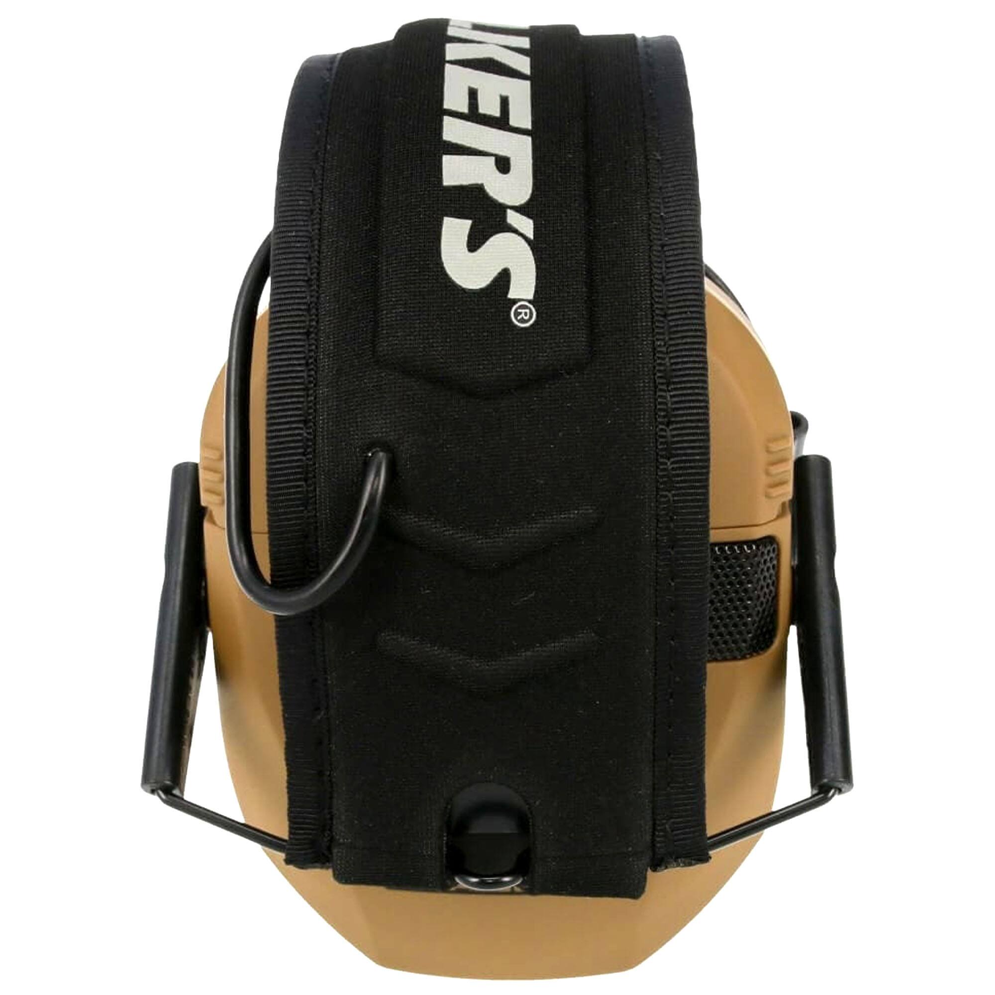 Alt View 4. Walkers - Walker's Razor Slim Electronic Muffs (Battle Brown) - Brown.