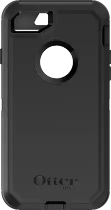 OtterBox - Defender Series Case and Holster - iPhone 8/7 - Black