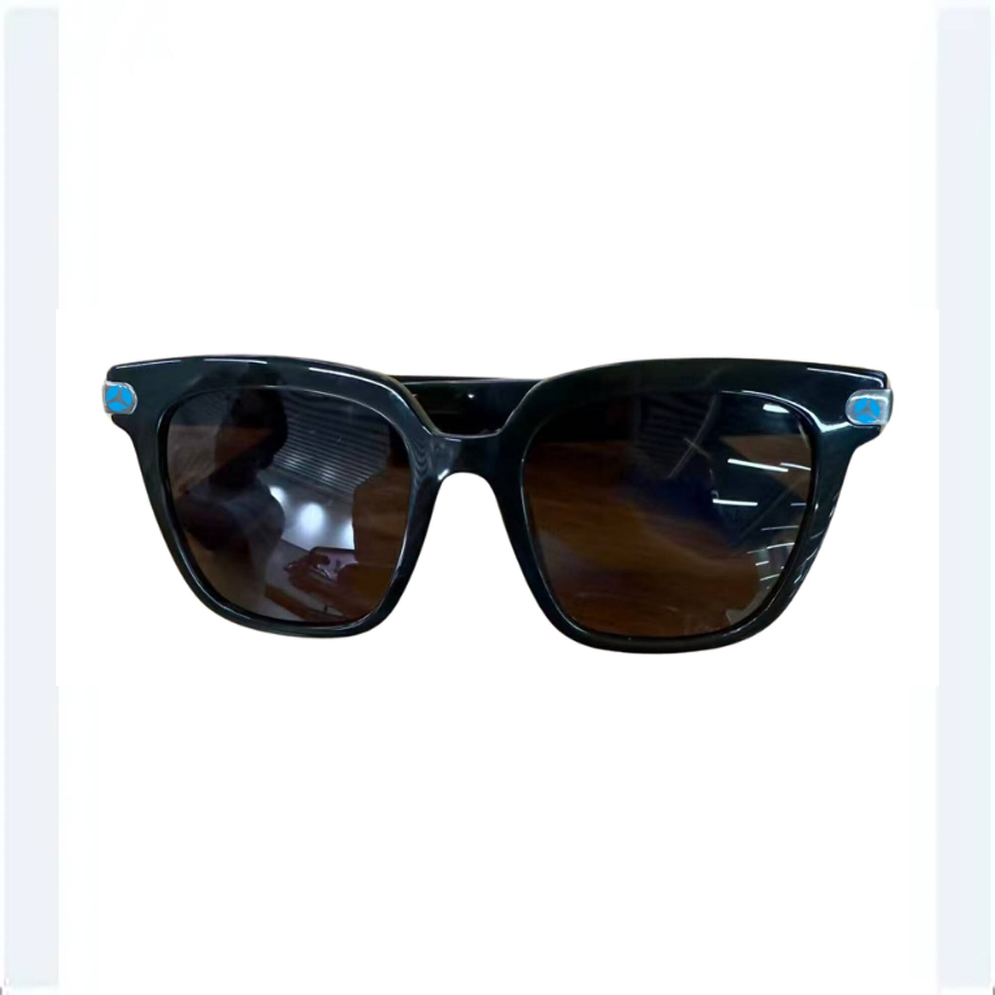 Front. Azpen - VUEX: AI Smart Glasses, Hands-Free Calls, Translation, Music, Assistant and More - Black.