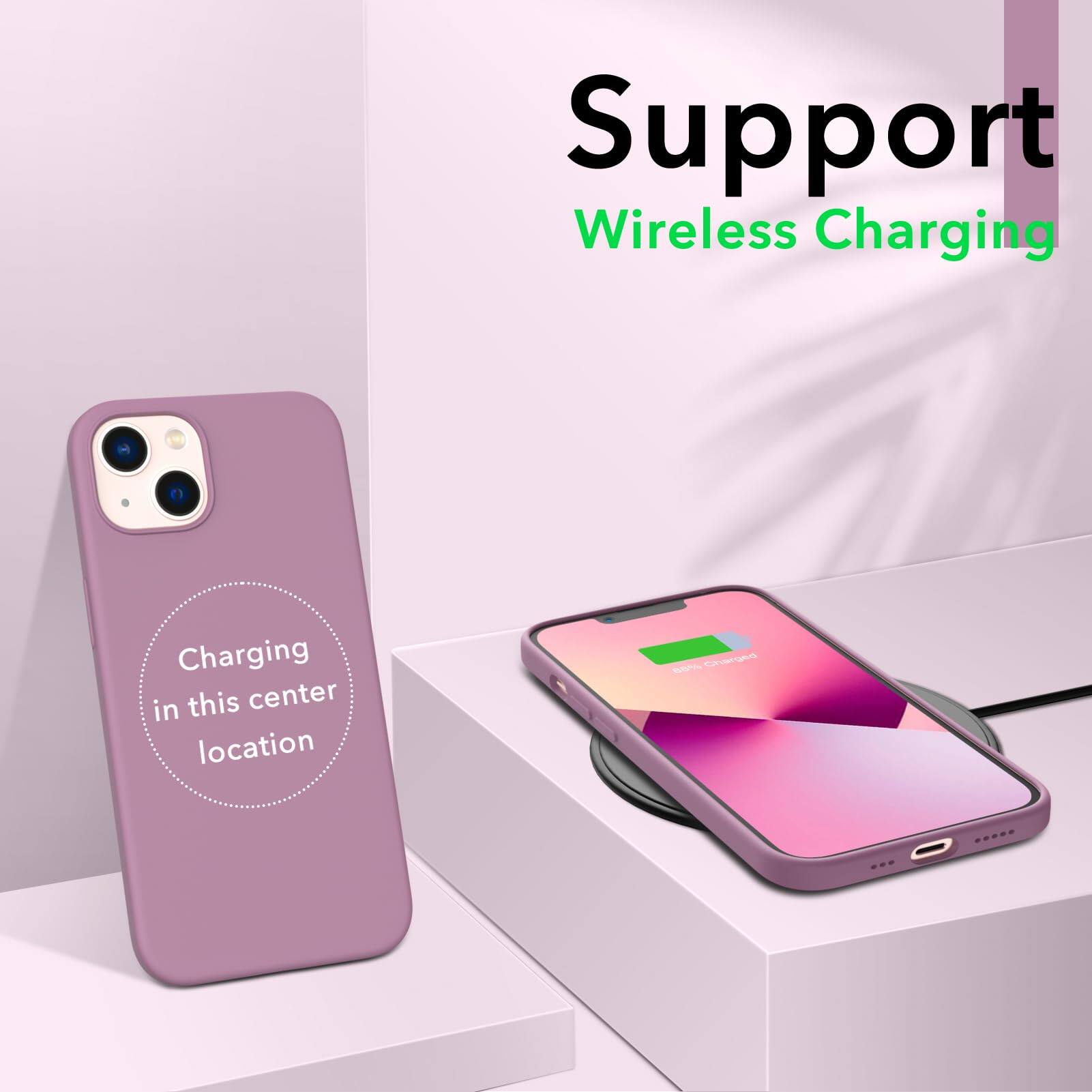 Support Wireless Charging
Charging in this center location