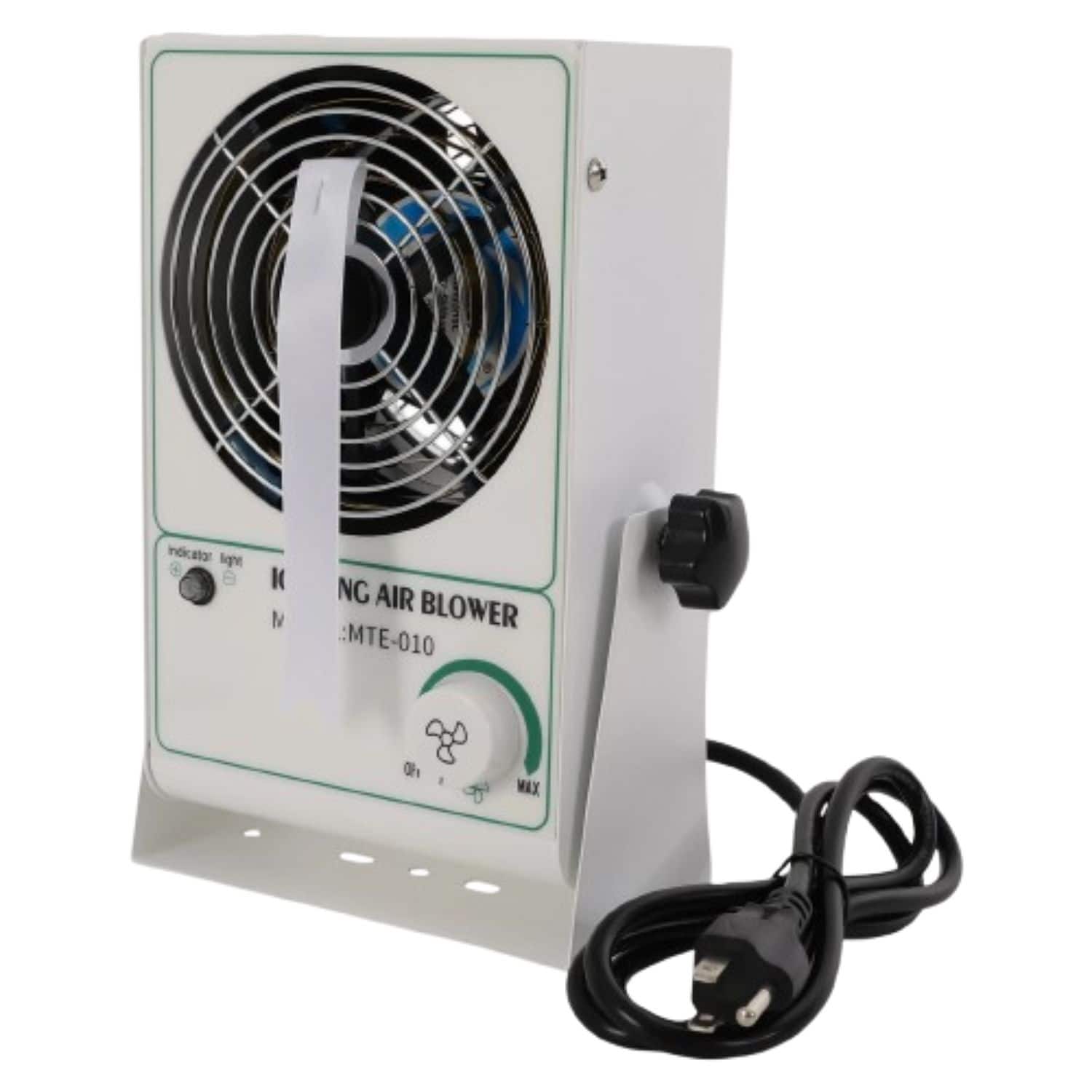Home Collection - Ionizing Air Blower – Antistatic ESD Static Eliminator Benchtop Ionizer - White / Silver