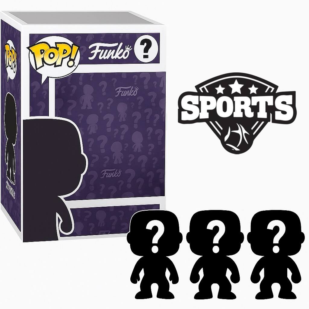 Set of 3 Surprise Mystery Sport Funko Pop! Randomly Selected - Black price history on PriceWatchPro