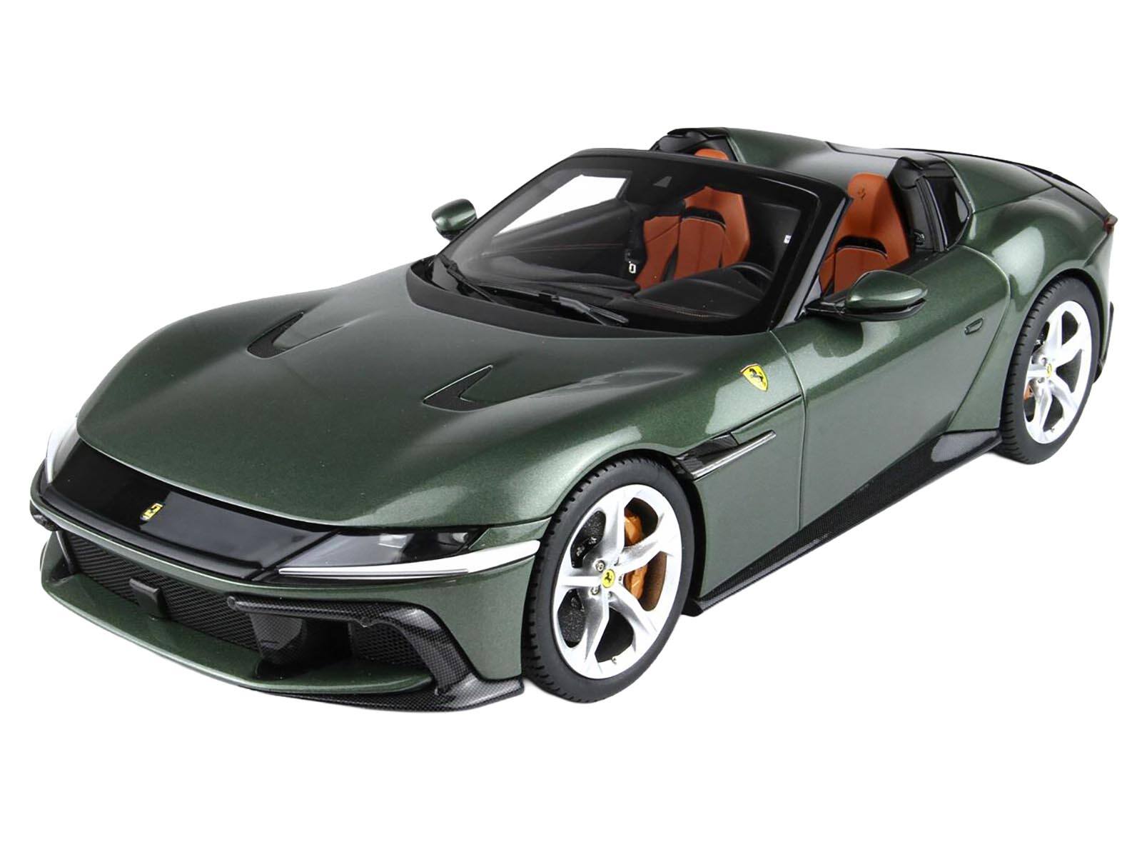 Alt View 1. BBR - Ferrari 12Cilindri Spider Tuscany Green Metallic Limited Edition to 112 pieces Worldwide 1/18 Model Car by BBR.