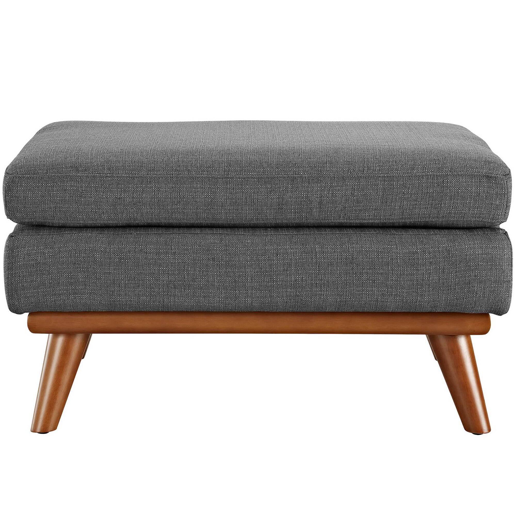 Back. Modway - Engage Upholstered Fabric Ottoman by Modway - EEI-1797-DOR.