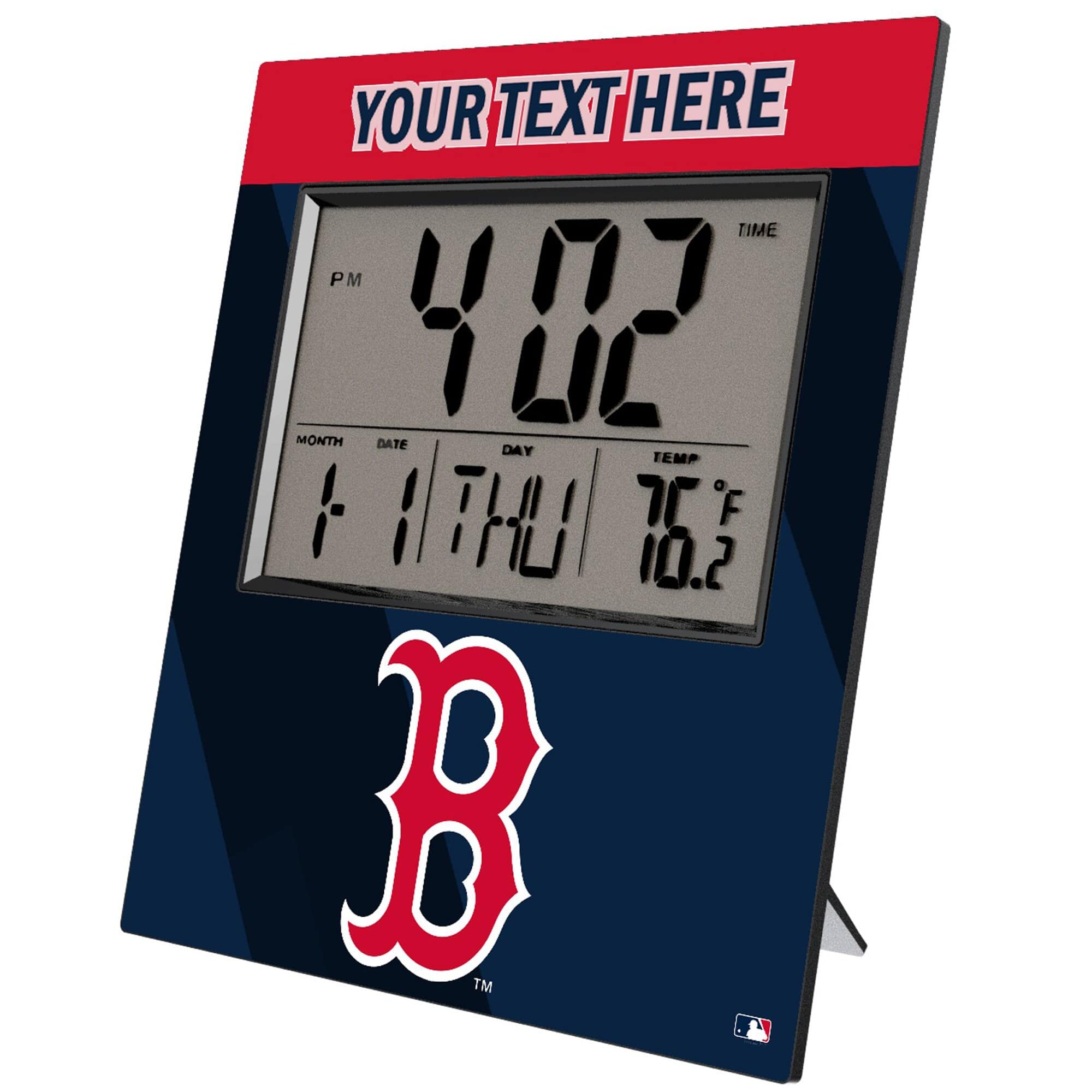 Keyscaper - Personalized Digital Desk Clock - Multicolor