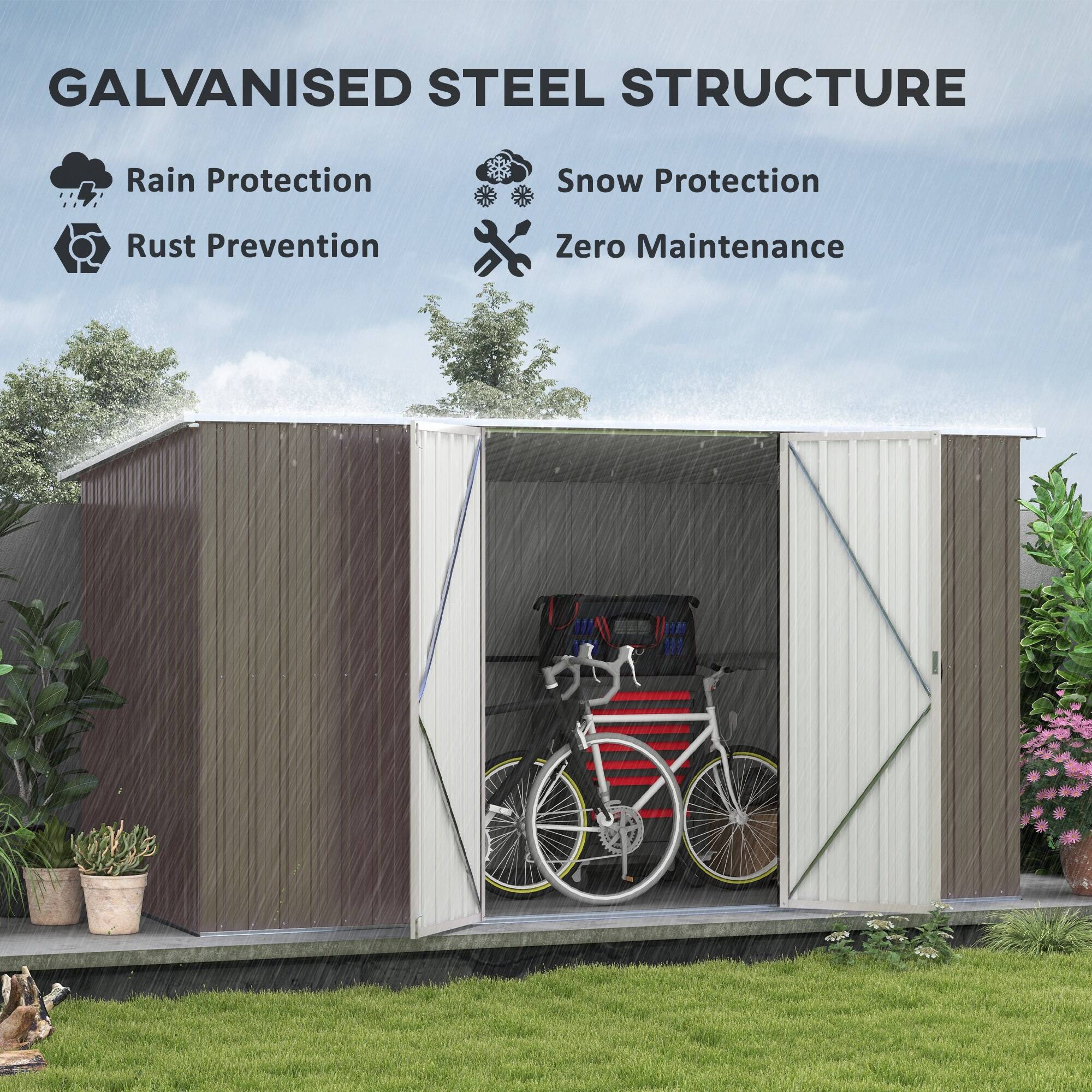 GALVANISED STEEL STRUCTURE

- Rain Protection
- Snow Protection
- Rust Prevention
- Zero Maintenance