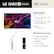 LG QNED AI Mini LED Class (85.2" Diag) 85" 85QNED74BUA
Dimensions (Inches W x H x D)
- 74.4 x 42.8 x 2.9 (without stand)
- 74.4 x 45.2 x 14.3 (with adjustable stand)
- 61.6 (stand footprint)
What's in the box
- Standard Remote
- Remote Control
- Batteries
- Power Cable
- Quick Start Guide