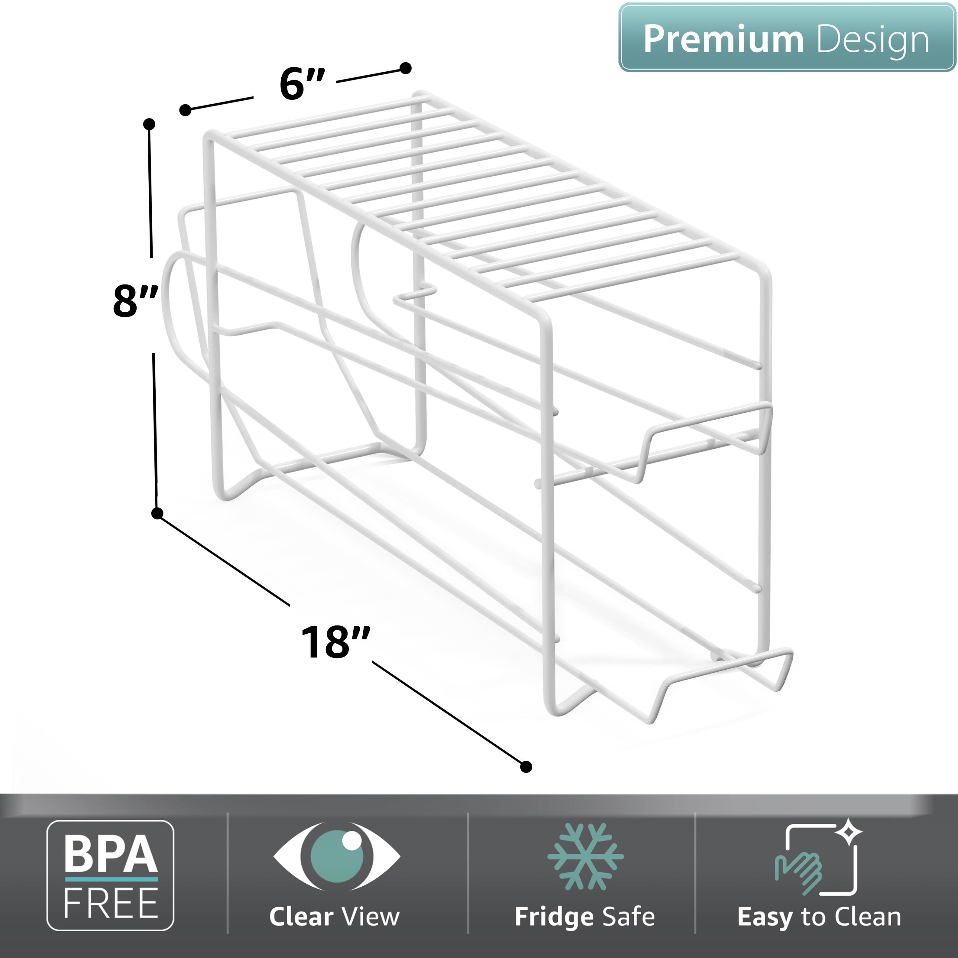 6" Premium Design  
8"  
18"  
BPA FREE  
Clear View  
Fridge Safe  
Easy to Clean