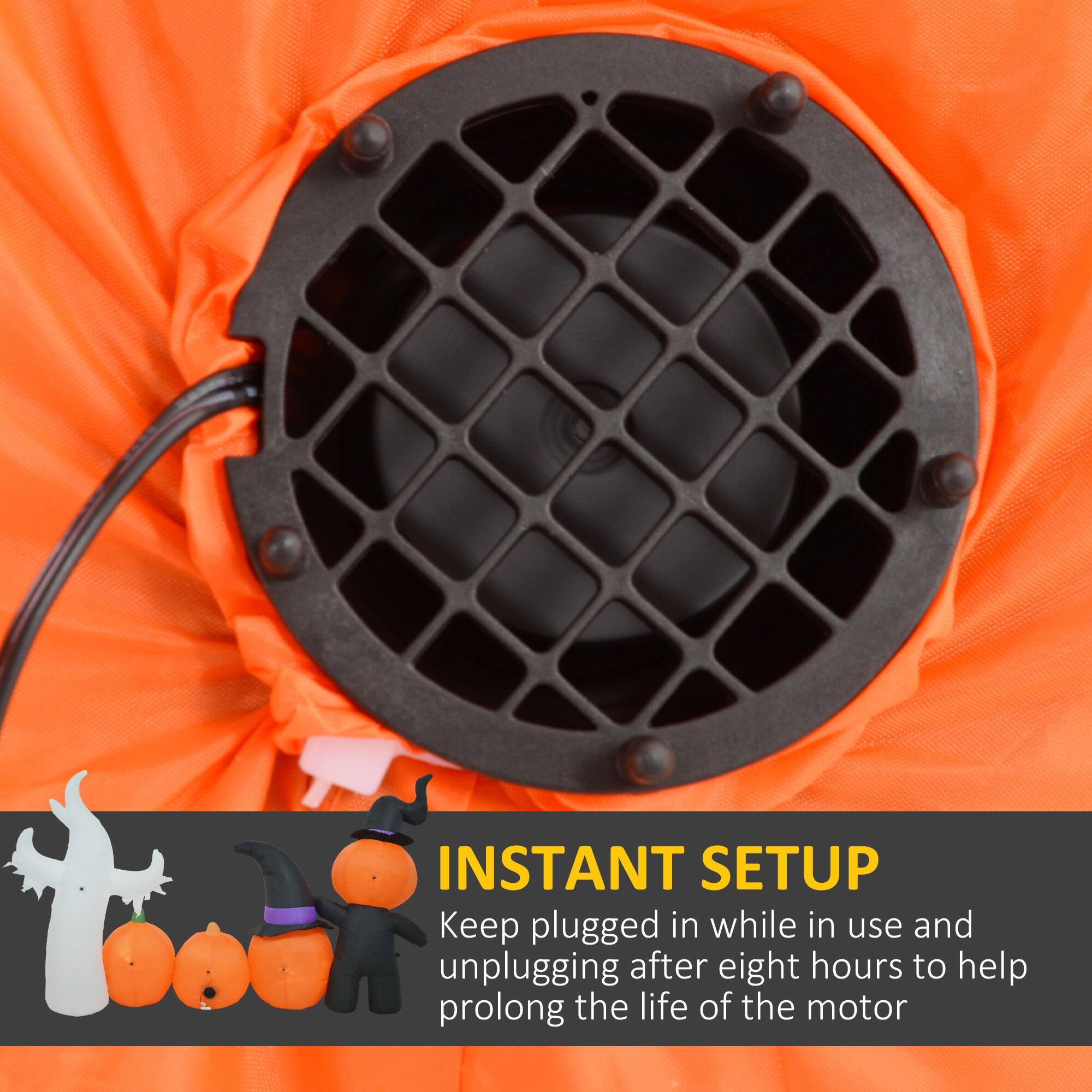 INSTANT SETUP  
Keep plugged in while in use and unplugging after eight hours to help prolong the life of the motor